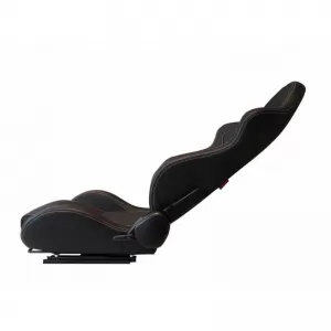 Bucket Seats Apollo Sport PVC Black With White Stitching Pair 2 Pcs-image-6293538