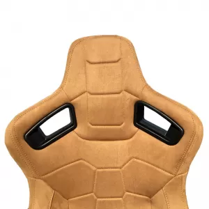 Bucket Seats suitable for R8 Suede Alcantara Beige Pair 2 Pcs-image-6293615