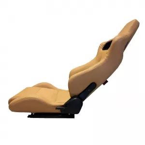 Bucket Seats RS Pvc Beige With Beige Cross Stitching Pair 2 Pcs-image-6293632