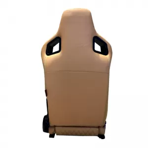 Bucket Seats RS Pvc Beige With Beige Cross Stitching Pair 2 Pcs-image-6293639