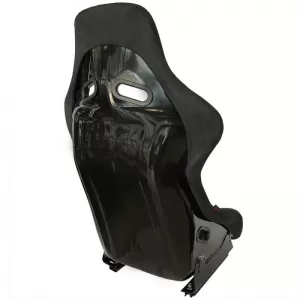 Bucket Seats Race Suede Alcantara Black Pair 2 Pcs-image-6293645