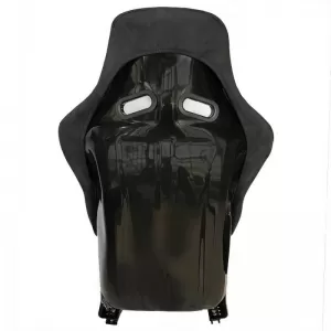 Bucket Seats Race Suede Alcantara Black Pair 2 Pcs-image-6293646
