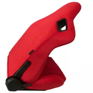 Bucket Seats suitable for R8 Suede Alcantara Red Pair 2 Pcs-image-6293653