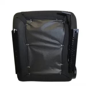 Bucket Seats Zeus PVC Black with Red Stitching and Carner Logo Pair 2 Pcs-image-6293678