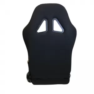 Bucket Seats Poseidon Fabric All Black Pair 2 Pcs-image-6293685