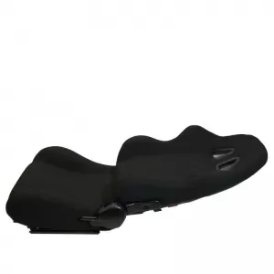 Bucket Seats Poseidon Fabric All Black Pair 2 Pcs-image-6293687