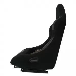 Bucket Seats Daytona Fabric All Black Pair 2 Pcs-image-6293693
