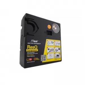 Air Compressor AirMan ResQ suitable for use with Pressure Gauge And Tire Sealant 450ml 71-051-image-6293808