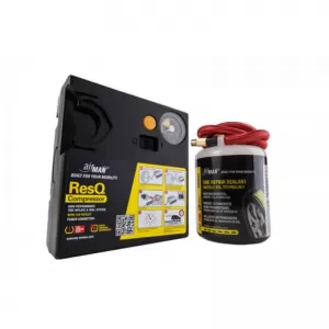 Air Compressor AirMan ResQ suitable for use with Pressure Gauge And Tire Sealant 450ml 71-051-image-6293810