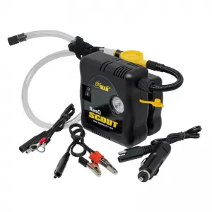 Air Compressor AirMan ResQ Scout VT 12V with Pressure Gauge and Tire Sealant 100ml 76-086-005-image-6293833