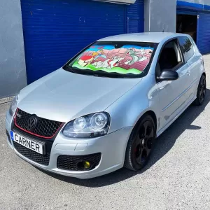 Sun Shade Interior Front Window Car suitable for Warner Bros Tom & Jerry & Dog 60 x 130 cm 9601-image-6293902