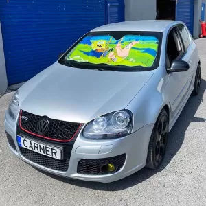 Sun Shade Interior Front Window suitable for Car Sponge Bob & Patrick 60 x 130 cm-image-6293909