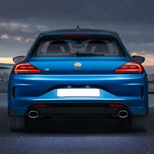 Rear Bumper suitable for VW Scirocco 14-17 Facelift R20 Look-image-6293975