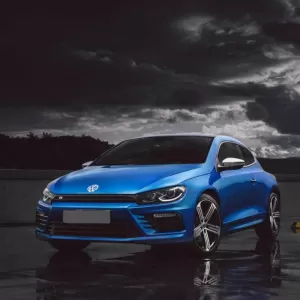 Front Bumper suitable for VW Scirocco 14-17 Facelift R20 Look With DRL-image-6293984