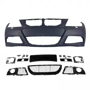 Frontstoßstange geeignet für BMW 3 E90 05-08 M-Tech Look-image-6294019
