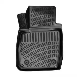Car Mats 3D From Rubber TPE Suitable for Ford Fiesta 08-17 Rizline 4 Pcs Black-image-6294035