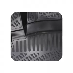 Car Mats 3D From Rubber TPE Suitable for Skoda Scala 19+ Rizline 4 Pcs Black-image-6294093