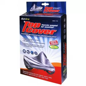 Moto Cover Top Cover Silver X-Large 246x105x127cm