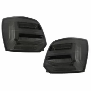Tailights Set Suitable for VW Polo 6R 09-14 LED Bar Dynamic Smoke VLand-image-6294329