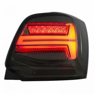 Tailights Set Suitable for VW Polo 6R 09-14 LED Bar Dynamic Smoke VLand-image-6294332