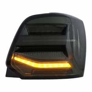 Tailights Set Suitable for VW Polo 6R 09-14 LED Bar Dynamic Smoke VLand-image-6294333