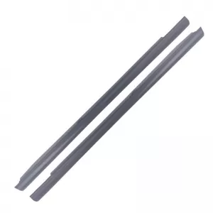 Side Skirts suitable for Mercedes-Benz S-Class W221 06-13 A Design S65 Look Long From Abs Plastic 2 pcs-image-6294506