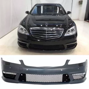 Front Bumper suitable for Mercedes-Benz S-Class W221 06-13 A Design S65 Look-image-6294525