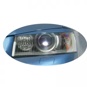 Headlight Covers Eyebrows suitable for Audi A3 8P 03-08 Evil Eye / Bad Look 2 Pcs-image-6294574