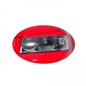 Headlight Covers Eyebrows suitable for Audi A3 8P 03-08 Evil Eye / Bad Look 2 Pcs-image-6294575