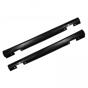 Side Skirts suitable for Mercedes-Benz A-Class W176 12-18 A Design A45 Look from ABS plastic 2 pcs-image-6294587