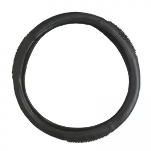 Steering Wheel Cover PVC Matrix Red Medium 38cm-image-6294619