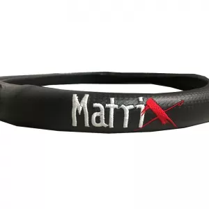 Steering Wheel Cover PVC Matrix Red Medium 38cm-image-6294621