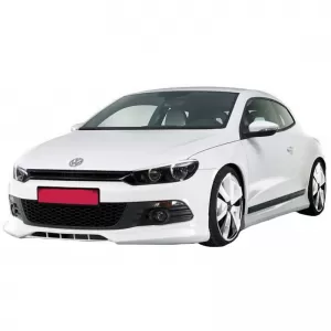Headlight Covers Eyebrows suitable for VW Scirocco 3 08-14 2 Pcs-image-6294637