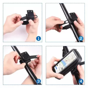 Bike / Moto Phone Holder Suitable for Waterproof Clip Installation