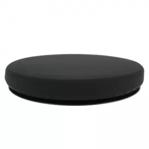 Seat Support Anatomic / Orthopedic Cushion Memory Foam & Gel Rotating RK19009 40x6cm Black 1 pc-image-6294747