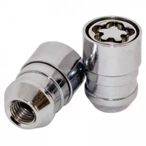 Antitheft Wheel Nuts / Bolts Butzi Pro Kit 6 pcs With Unique Key-Tool Type-ΗΗ 1/2 UNF-image-6294867
