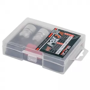 Antitheft Wheel Nuts / Bolts Butzi Pro Kit 6 pcs With Unique Key-Tool Type-ΗΗ 1/2 UNF-image-6294870