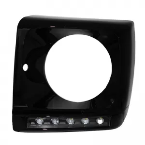 Headlight Covers With DRL Suitable for Mercedes-Benz G-Class W461/W463 90-15 G55/G65 A Design 4 pc-image-6294904