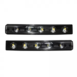 Headlight Covers With DRL Suitable for Mercedes-Benz G-Class W461/W463 90-15 G55/G65 A Design 4 pc-image-6294912