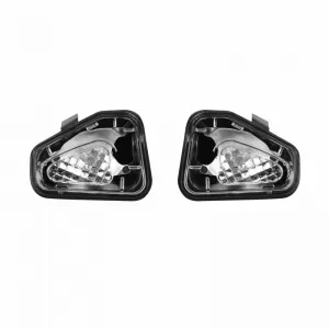 Mirror Led suitable for VW Scirocco 08-14 / Passat B7 10-14 / Passat CC 08-14 / Jetta 6 11-14 / Beetle 11-14 / Eos 11-15 Dynamic Smoke 2 Pcs-image-6294977
