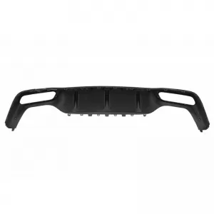 Rear Bumper Diffuser suitable for Mercedes-Benz E-Class W213 16-19 A Design Bumper Black/Chrome Made from ABS Plastic 1pc-image-6294987