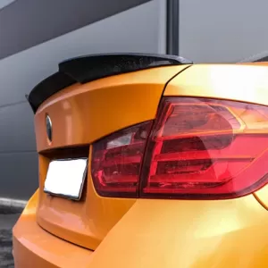Trunk Spoiler suitable for BMW 3 F30 11-19 M4 Look Lipspoiler made from Polyurethane-image-6295076