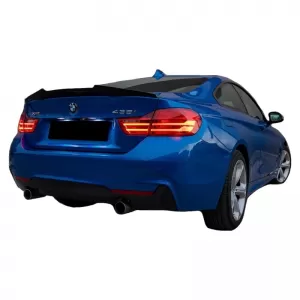 Trunk Spoiler suitable for BMW 4 F32 13-17 2D M4 Look Lipspoiler made from Polyurethane-image-6295092