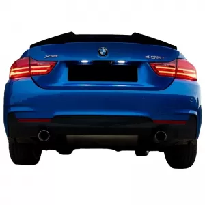Trunk Spoiler suitable for BMW 4 F32 13-17 2D M4 Look Lipspoiler made from Polyurethane-image-6295094