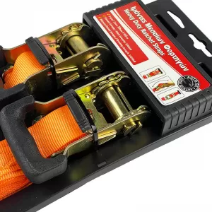 Tie Down With Grip Suitable for Max 1 Ton 3cm x 4.6 Meters 2 Pcs-image-6295127