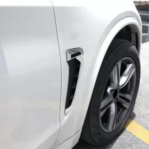 Side Fender Vents suitable for BMW X5 F15 13-18 M-Look Chrome / Black 2 pcs-image-6295186