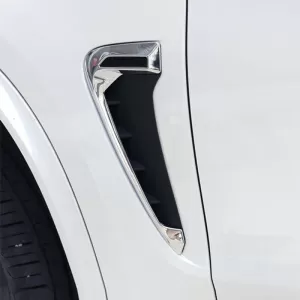 Side Fender Vents suitable for BMW X5 F15 13-18 M-Look Chrome / Black 2 pcs-image-6295187