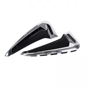 Side Fender Vents suitable for BMW X5 F15 13-18 M-Look Chrome / Black 2 pcs-image-6295188