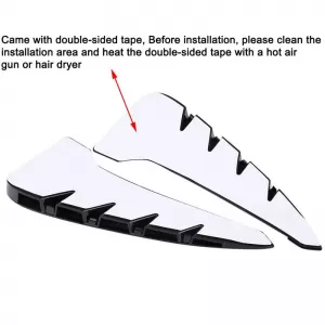 Side Fender Vents suitable for BMW X5 F15 13-18 M-Look Chrome / Black 2 pcs-image-6295190