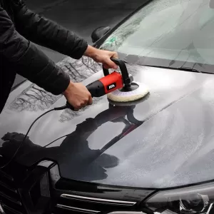Car Polishing Machine Professional 230V 1200W Ø 180mm APA 20998-image-6295252